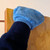 CTC 40-1438 Microfiber Blue Mitt Dusting Mitt with Thumb - Pack/12