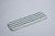 CTC M100018 Microfiber White with Green Stripes Rectangle Horizontal Stripe Scrubbing Mops - Pack/12