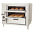 Bakers Pride GP61-NG Double Deck Stainless Steel Natural Gas Countertop HearthBake Series Oven - 45,000 BTU