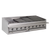 Bakers Pride L-72RS-C-LP Stainless Steel Countertop Liquid Propane Lava Rock or Radiant Charbroiler - 240,000 BTU