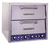 Bakers Pride DP-2BL Double Deck Stainless Steel Countertop HearthBake Series Pizza or Bake Oven - 208 Volts 5,050 Watts