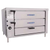 Bakers Pride GP61-HP-NG Double Deck Stainless Steel Natural Gas Countertop HearthBake Series Oven - 60,000 BTU