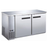 Universal Coolers BBCI-4824 48.8" W Stainless Steel Two-Section Solid Doors Back Bar Cooler - 115 Volts