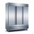Universal Coolers RIFI-81 72 Cu. Ft. Stainless Steel Self Closing Solid Door Freezer - 115 Volts