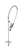 T&S Brass S-0113-BY 7.43" W 1.15 GPM Deck Mount with Single Hole Center EverSteel Pre-Rinse Unit