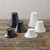 American Metalcraft LFTB65 4.88 Round Black Melamine Pedestal