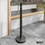 Makula MAK40SPBK 40'' Black Free Standing Smoker Pole and Base