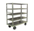Carter-Hoffmann T725 27" x 72"Aluminum Five Shelves Queen Mary China and Silver Transporter