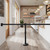 Lukso LUK6WMS Black Wall-Mount Stanchion with 6.5' Black Retractable Belt