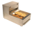 Carter-Hoffmann CNH18XD Stainless Steel 3 Sections Crisp N Hold Fried Food Station - 120 Volts 1820 Watts