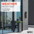 Makula MAKWMBK 1.75'' Black Wall Mounted Cigarette and Ash Receptacle