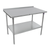 John Boos ST6R1.5-3096SSK 96"W x 30"D Stainless Steel Top with 1-1/2"H Rear Up-Turn  Work Table