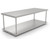 John Boos PTS26K-24120 Pass-Thru Shelf 120"W Double 7-1/2" Maximum Wall Thickness Wall Mount Brackets 16/300 Stainless Steel Construction