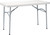 National Public Seating BT2448 24" W x 48" D 18 Gauge Tubular Legs Heavy Duty Folding Table
