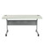 National Public Seating BPFT-2460 24" W x 60" D 16 Gauge Frame and Legs Flip-N-Store Training Table