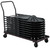 National Public Seating DY1100 26 Standard Folding Chairs Dolly