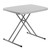 National Public Seating PT3020 20" W x 30" D Speckled Gray Plastic Powder Coated Frame Commercialine Personal Folding Table