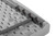 National Public Seating PT3020 20" W x 30" D Speckled Gray Plastic Powder Coated Frame Commercialine Personal Folding Table
