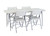 National Public Seating BMFIH3072 30" W x 72" D 19 Gauge Steel Frame & Legs Heavy Duty Fold-in-Half Table