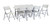 National Public Seating BMFIH3072 30" W x 72" D 19 Gauge Steel Frame & Legs Heavy Duty Fold-in-Half Table