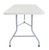 National Public Seating BT3072 30" W x 72" D 17 Gauge Frame Heavy Duty Folding Table