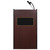National Public Seating 6010-MY 46" Scratch Resistant Laminate with MDF Core Oklahoma Sound Aristocrat Floor Lectern