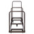 National Public Seating DY-50 50 Standard Chair Folding Chair Dolly