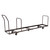 National Public Seating DY-50 50 Standard Chair Folding Chair Dolly