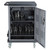 National Public Seating DCC Gray Steel Oklahoma Sound Duet Charging Cart