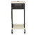 National Public Seating PRC200 18 Gauge Black Steel Frame Oklahoma Sound Premium Presentation Cart