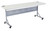 National Public Seating BPFT-2472 24" W x 72" D 16 Gauge Frame and Legs Flip-N-Store Training Table