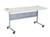 National Public Seating BPFT-2472 24" W x 72" D 16 Gauge Frame and Legs Flip-N-Store Training Table