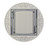 National Public Seating BT48R 48" Dia. Gray Molded Plastic Heavy Duty Round Folding Table