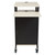 National Public Seating PRC400 18 Gauge Black Steel Frame Oklahoma Sound Jumbo Presentation Cart