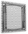National Public Seating BT3636 36" W x 36" D 19 Gauge Speckled Gray Powder Coated Frame & Legs Heavy Duty Folding Table