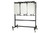 National Public Seating 42-8 42 Chair Dark Brown Table and Chair Storage Truck