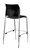 National Public Seating 8710B-11-10 21.5" W Plastic Stacking Glides Cafetorium Bar Stool