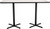 National Public Seating CT23072X 30" x 72" Rectangle Café Table