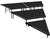 National Public Seating SPST483L 111" W x 144" D Stage Pie