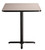 National Public Seating CT33030X 30" x 30" Square Café Table