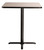 National Public Seating CT33030X 30" x 30" Square Café Table