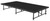 National Public Seating TFXS48961624 48" W x 96" D x 24" H Rectangular Transfix Stage Platform