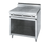 Jade JTRH-1HT-A-NG 12" W Natural Gas 6" Plate Shelf Titan Heavy Duty Range - 35,000 BTU