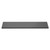 Rosseto SG015 33.5" x 7.88" Black Rectangular Acrylic Narrow Display Surface