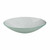 Rosseto GLS047W 10.8" W x 2.6" H White Handmade Glass Round Foglia Bowl (2 per Set)