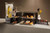 Rosseto LD169 2 Gal. Acrylic Square with Black Matte Steel Base Mosaic Beverage Dispenser