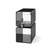 Rosseto LD188 2 Gal. Black Acrylic Cuboid Lucid Beverage Dispenser