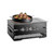 Rosseto SK053 Black Rectangular Multi-Chef Warmer Kit