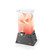 Rosseto LD142 1 Gal. Clear Acrylic Square with Black Matte Stainless Steel Pyramid Base Beverage Dispenser