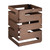 Rosseto SM298 Bronze Steel Square with Protective Coating Skycap Riser